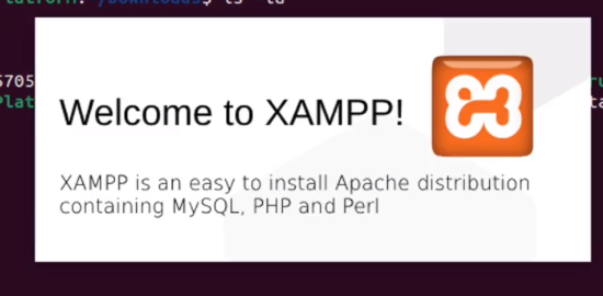 janela xampp