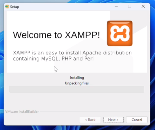 instalando o xampp