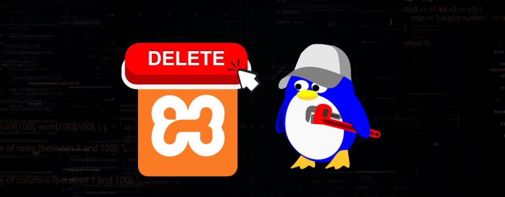 como desinstalar o xampp do linux ubuntu